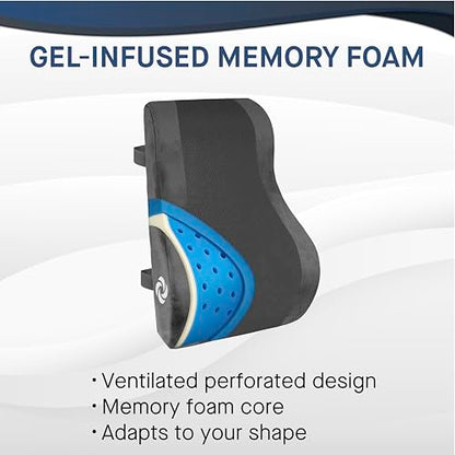 Ergonomic Lumbar Support Pillow for Office Chair and Car Seat