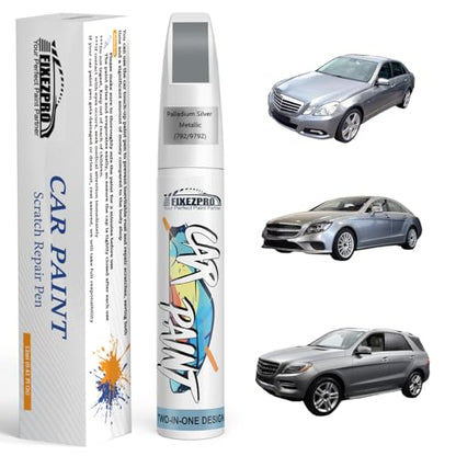792 9792 Palladium Silver Metallic Car Touch Up Paint for Mercedes