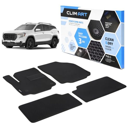 All Weather Car Floor Mats Compatible with GMC Terrain 2018