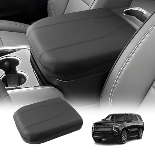 2025 2026 Suburban Tahoe Center Console Cover Compatible with 2025 2026 Chevy Suburban Tahoe Accessories Armrest Cover Armrest Console Cover