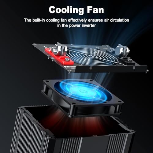 5600W Power Inverter 12V DC to 110