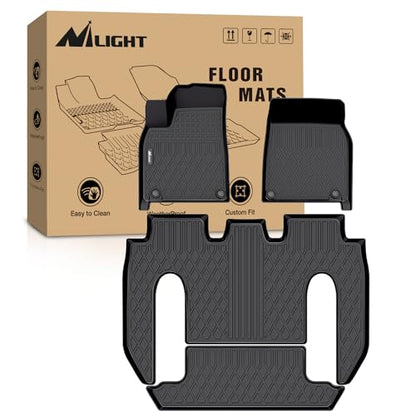 TPE Floor Mats for Tesla Model X 6 Seater