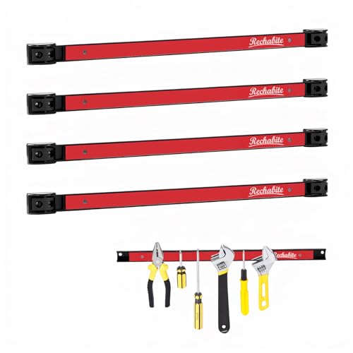 4 Pieces 18" Magnetic Tool Holder Strip (4 Count)