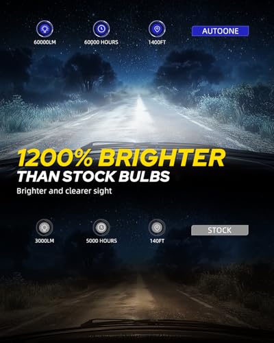 D4S Bulb 60000LM LED Bulb (2 Count)