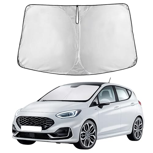 Windshield Sunshade Compatible for Ford Fiesta 2017