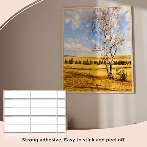 360pcs Nano Double Sided Tape for Wall 0.8" Sticky Dots Mounting Putty Two Sided Adhesive Museum Putty Multi (360 Count)