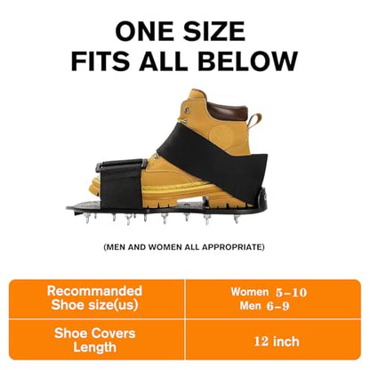 Epoxy Floor Spiked Shoes Fully Assembled Gunite Spiked Shoes with 3