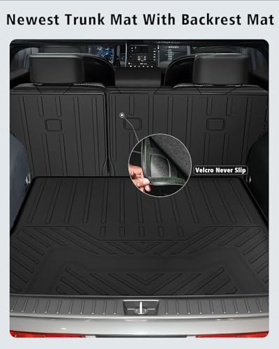 Floor Mats & Cargo Liner & Backrest Mat for Nissan Kicks 2025 2026 SV