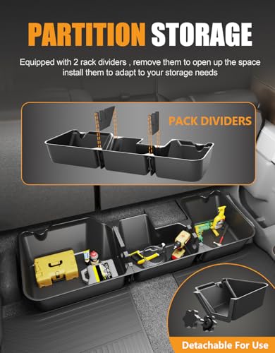 Under Seat Storage Boxes for 2019