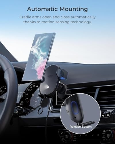 Auto Sense 2 Air Vent Car Phone Holder with Qi Wireless Charging