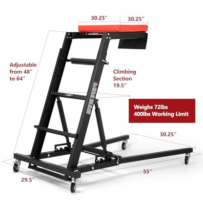 Automotive Engine High Top Creeper Workstation Shop Mechanic