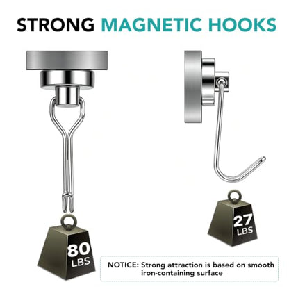 Magnetic Hooks (16 Count)