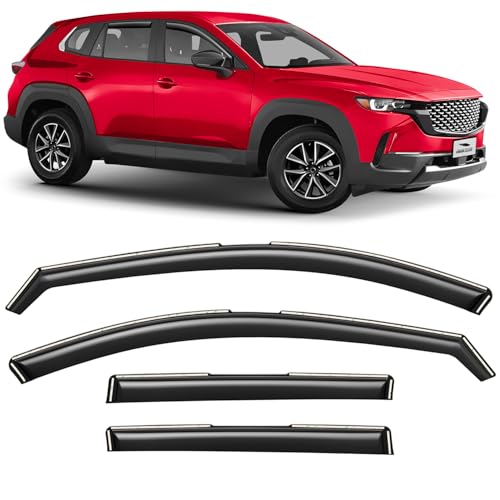 in Channel Extra Durable Rain Guards for Mazda CX