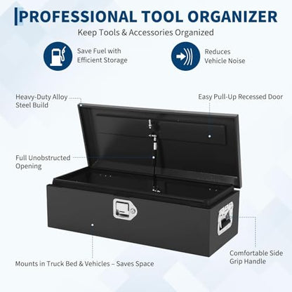 Heavy Duty Steel Metal Tool Box for Truck Bed