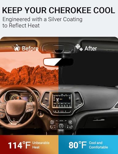 Custom Fit Car Windshield Sun Shade for 2014