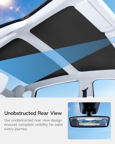 2026 Upgrade Sunshade Roof for Tesla Model 3 2021 (2 Count)