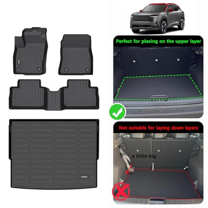 Floor Mats & Cargo Liner for Nissan Kicks 2025 2026 SR