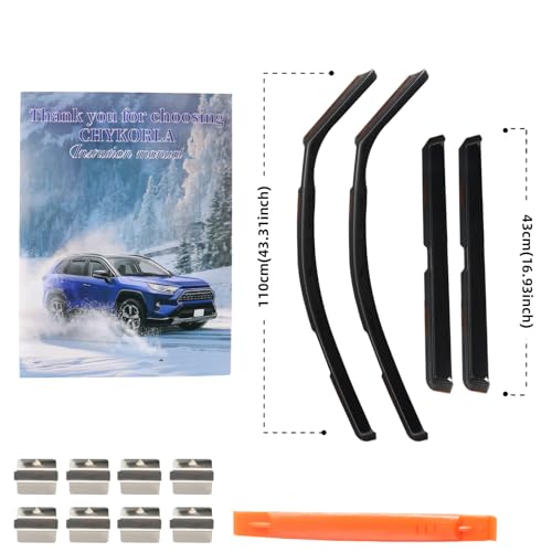 in Channel Rain Guards Fit for 2015 (4 Count)