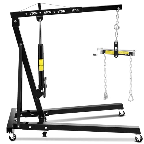2 Ton Hydraulic Engine Hoist with Lever Stabilizer