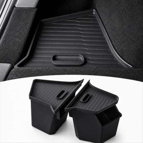 Rear Trunk Storage Bins with Lids for 2025 (2 Count)