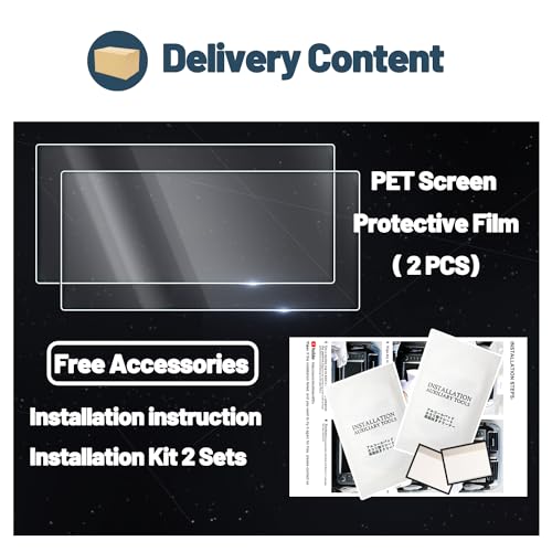 Screen Protector for Jeep Wrangler 12.3" Display Touchscreen Nano Films for 2025 2026 Jeep Wrangler Accessories