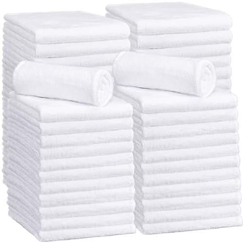 30 Pcs 16 x 16 Inch Edgeless Microfiber Plush Towels for Cars Detailing Drying Wash Polishing Absorbent Cleaning Cloths (30 Count)