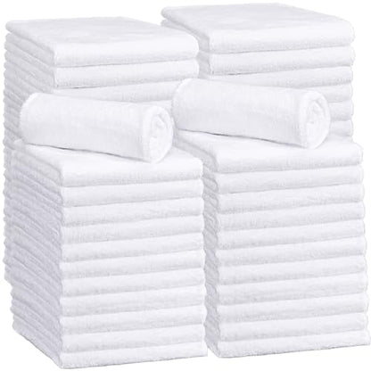 30 Pcs 16 x 16 Inch Edgeless Microfiber Plush Towels for Cars Detailing Drying Wash Polishing Absorbent Cleaning Cloths (30 Count)