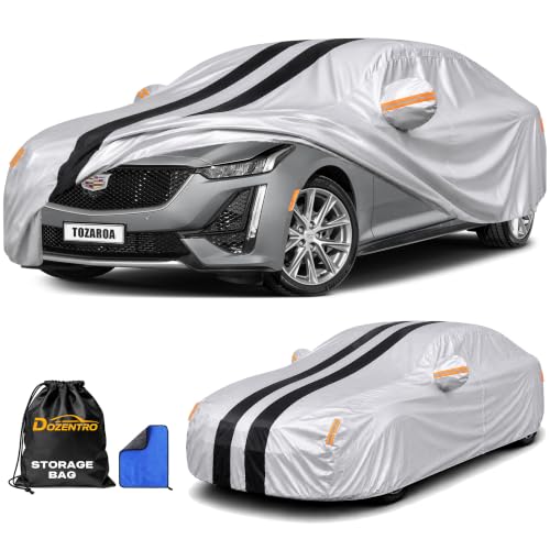 Multi Layer Car Cover Custom Fit for Cadillac CT5