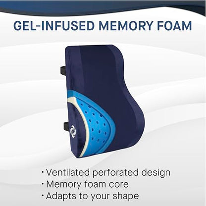 Ergonomic Lumbar Support Pillow for Office Chair and Car Seat