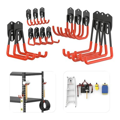 15 PCS Garage Storage System Hooks