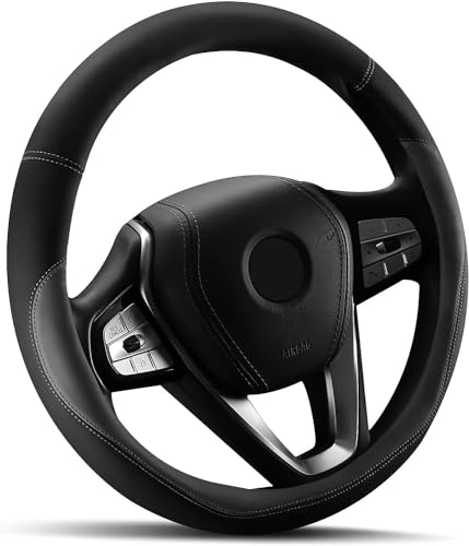 Car Leather Steering Wheel Cover