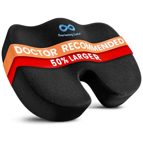 Doctor Recommended Memory Foam Seat Cushion for Office Chairs & Car