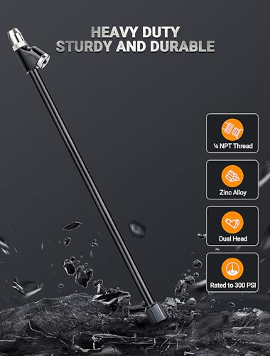 13'' Dual Head Air Chuck Set