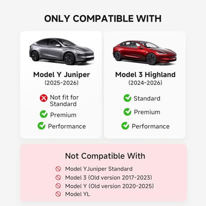 Center Console Organizer for Tesla New Model Y Juniper 2025