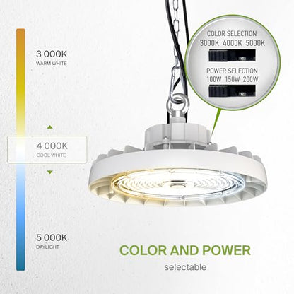 200W LED High Bay UFO Lighting