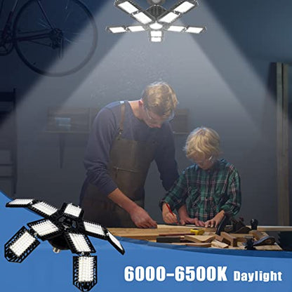 LED Garage Lights 10+1 Panels 2 Pack (2 Count)