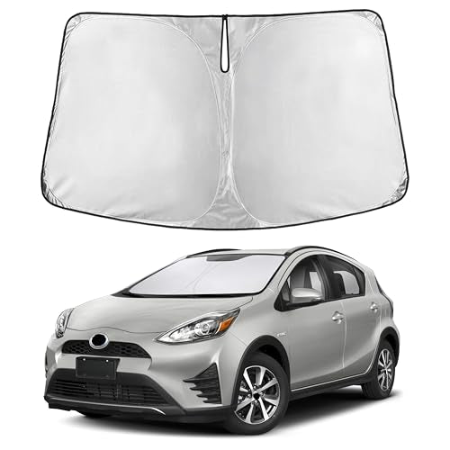 Windshield Sunshade Compatible for Toyota Prius C 2012