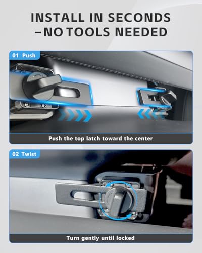 Under Screen Storage Box Designed for Tesla Model Y 2019~2024