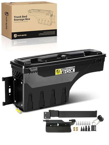 Driver Side Truck Bed Storage Tool Box for Ram 1500 Pickup