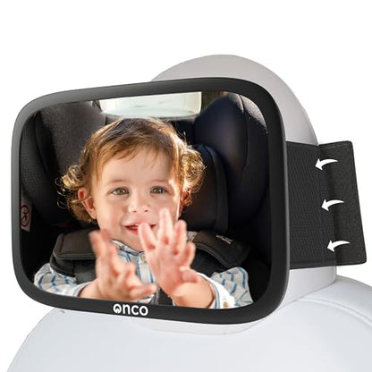 Baby Car Mirror for Fixed Headrests