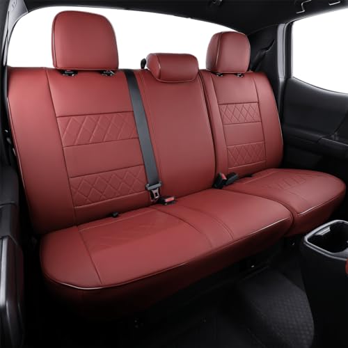 Custom Fit Tacoma Rear Car Seat Covers for Toyota Tacoma