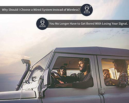 HD 1080P Wired Backup Camera System
