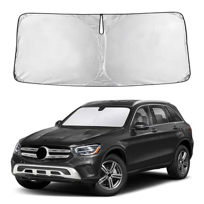 Windshield Sunshade Compatible for Mercedes Benz GLC300 2016