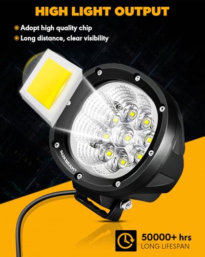 P4 Series 4 Inch LED Pod Lights (2 Count)