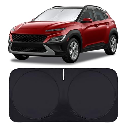 for Kona 2025 Windshield Sun Shades Sunshade Window for Hyundai Kona 2017