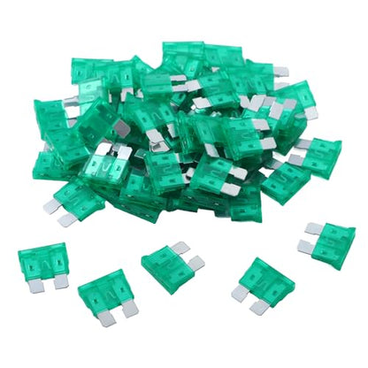 100 Pack Auto Fuses 30 AMP ATC