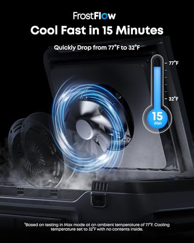 SOLIX EverFrost 2 40 L Electric Cooler and Road Trip Kit