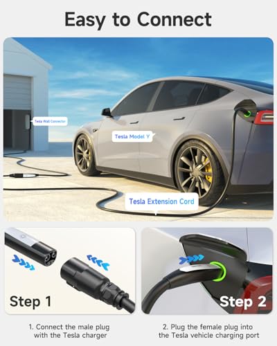 EV Charger Extension Cable for Tesla