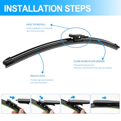 Windshield Wipers (3 Count)