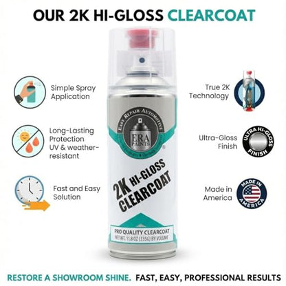 2K High Gloss Clear Coat Spray (141.6 Ounce)